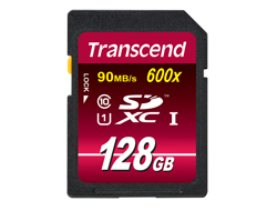 Bild von Transcend TS128GSDXC10U1 Speicherkarte 128 GB SDXC MLC Klasse 10