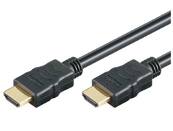 Bild von M-Cab HDMI Hi-Speed Kabel w/E - 4K/60Hz - 3.0m, schwarz