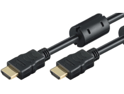Bild von M-Cab HDMI Hi-Speed Kabel w/E - 4K/60Hz - 2.0m - schwarz - F
