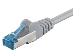 Bild von M-Cab CAT6A Netzwerkkabel S-FTP,PIMF, halogenfrei, 10GB, grau, 20.0m