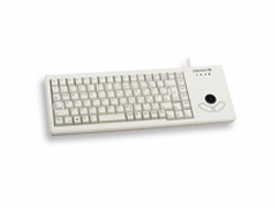 Bild von CHERRY XS Trackball Tastatur USB QWERTY US Englisch Grau