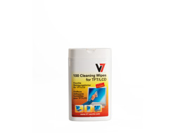 V7 - CLEANING WIPES SMALL TUBE