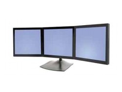 Bild von Ergotron DS Series DS100 Triple Monitor Desk Stand 53,3 cm (21&quot;) Schwarz Tisch/Bank