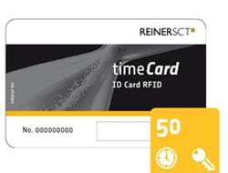 Bild von Reiner timeCard 50 Kontaktlose Chipkarte mit Annäherung