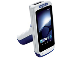 Bild von Datalogic Joya Touch A6 HC Handheld Mobile Computer 10,9 cm (4.3 Zoll) 854 x 480 Pixel Touchscreen 305 g Cyan, Weiß