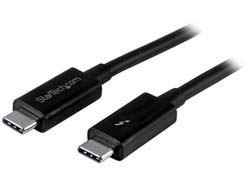 Bild von StarTech.com 1m Thunderbolt 3 (20Gbit/s) USB-C Kabel - Thunderbolt, USB und DisplayPort kompatibel