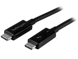 Bild von StarTech.com 50cm Thunderbolt 3 (40Gbit/s) USB-C Kabel - Thunderbolt, USB und DisplayPort kompatibel