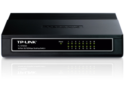 Bild von TP-Link TL-SF1016D Netzwerk-Switch Fast Ethernet (10/100) Schwarz