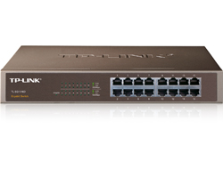 Bild von TP-Link TL-SG1016D Netzwerk-Switch Unmanaged L2 Gigabit Ethernet (10/100/1000) Schwarz