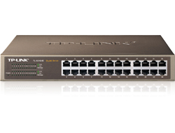 Bild von TP-Link TL-SG1024D Netzwerk-Switch Unmanaged Gigabit Ethernet (10/100/1000) Grau