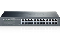 Bild von TP-Link TL-SG1024DE Netzwerk-Switch Managed L2 Gigabit Ethernet (10/100/1000) Schwarz