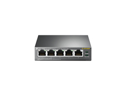 Bild von TP-Link TL-SF1005P Netzwerk-Switch Unmanaged Fast Ethernet (10/100) Power over Ethernet (PoE) Schwarz