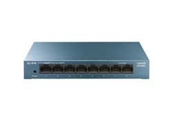 Bild von TP-Link LS108G Netzwerk-Switch Unmanaged Gigabit Ethernet (10/100/1000) Blau