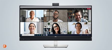 Dell Technologies Videokonferenzmonitor C3422WE: Teams up!